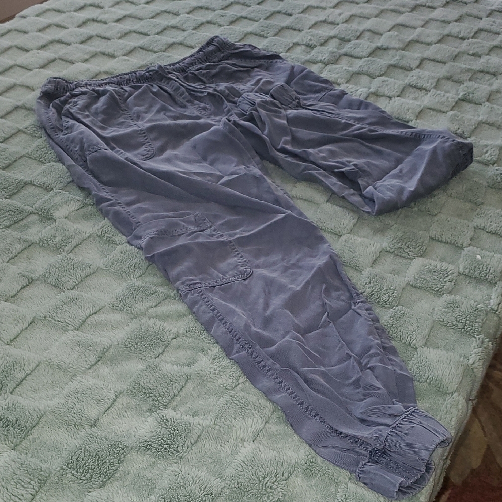 Women's Casual Blue Jogger Pants